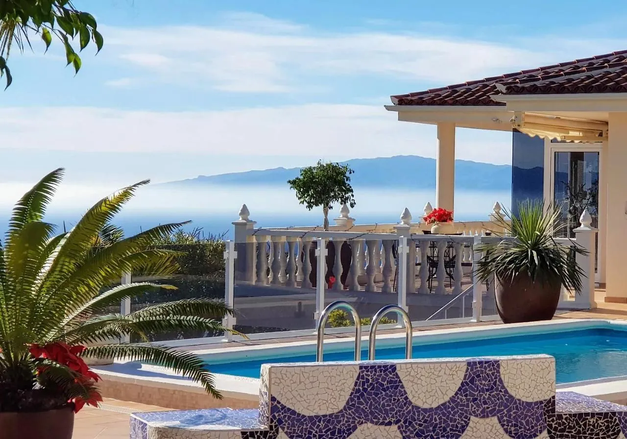 וילה אדחה Luxusvilla Sol Y Mar Mit Grandiosem Meerblick