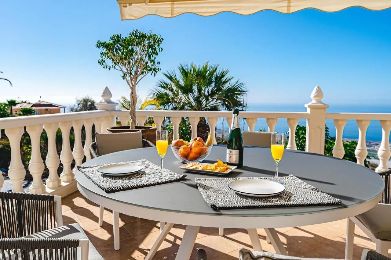 וילה אדחה Luxusvilla Sol Y Mar Mit Grandiosem Meerblick